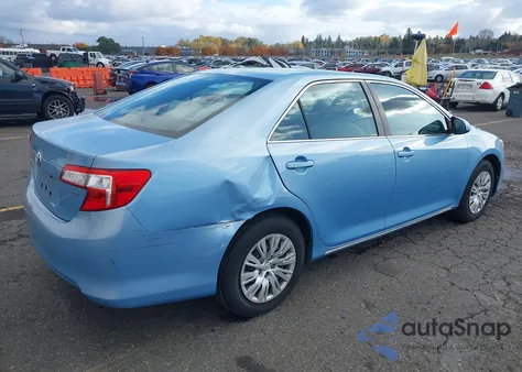 2012 Toyota Camry Le z USA, uszkodzony, nr VIN 4T4BF1FK4CR178319